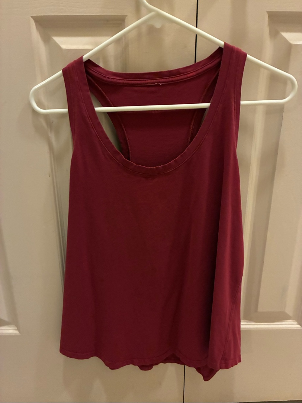 Lululemon Dark Pink Tank Top